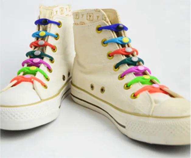 LAZY SHOE LACE (12PCS)---Works in all shoes
