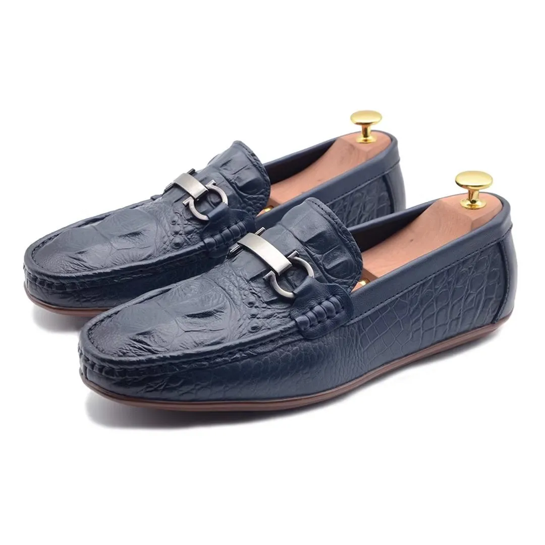 Luxurious Round Toe Loafers