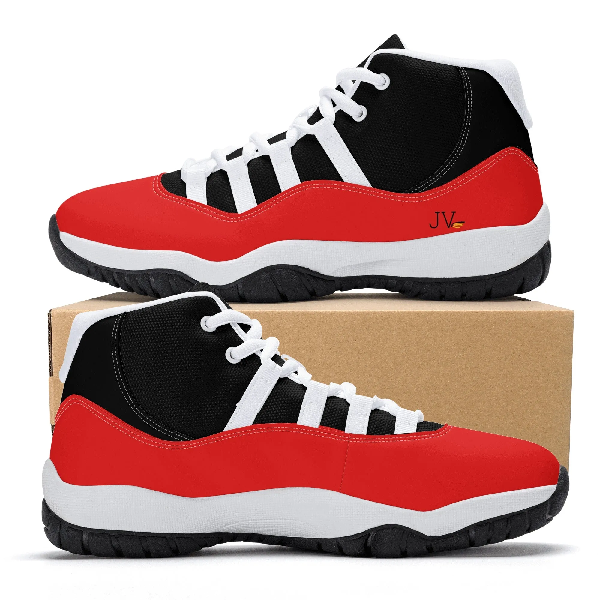 Mens High Top Retro Basketball Sneakers