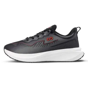 Men's Lace-up Sports Shoe - WS9163 Black