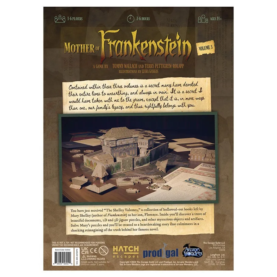 Mother of Frankenstein Vol 3