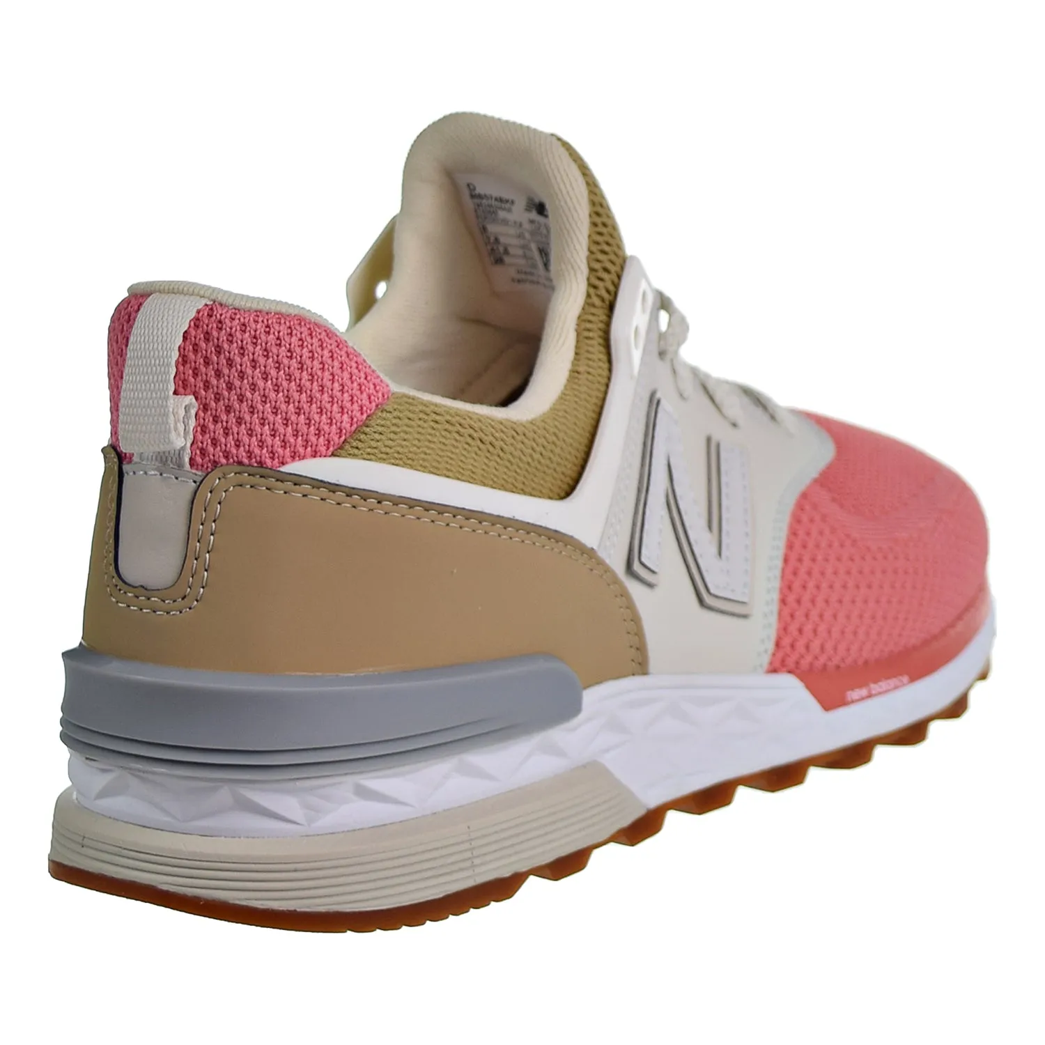 New Balance 574 Sport Men's Shoes Peach/Tan/White