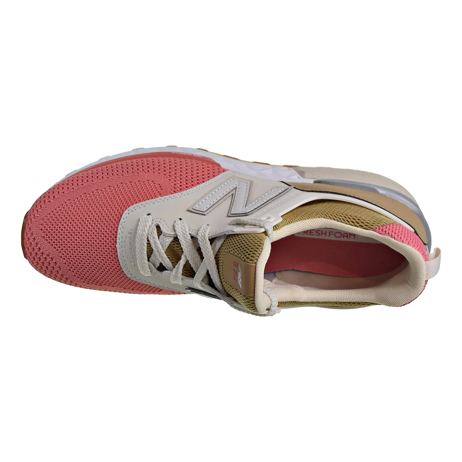 New Balance 574 Sport Men's Shoes Peach/Tan/White