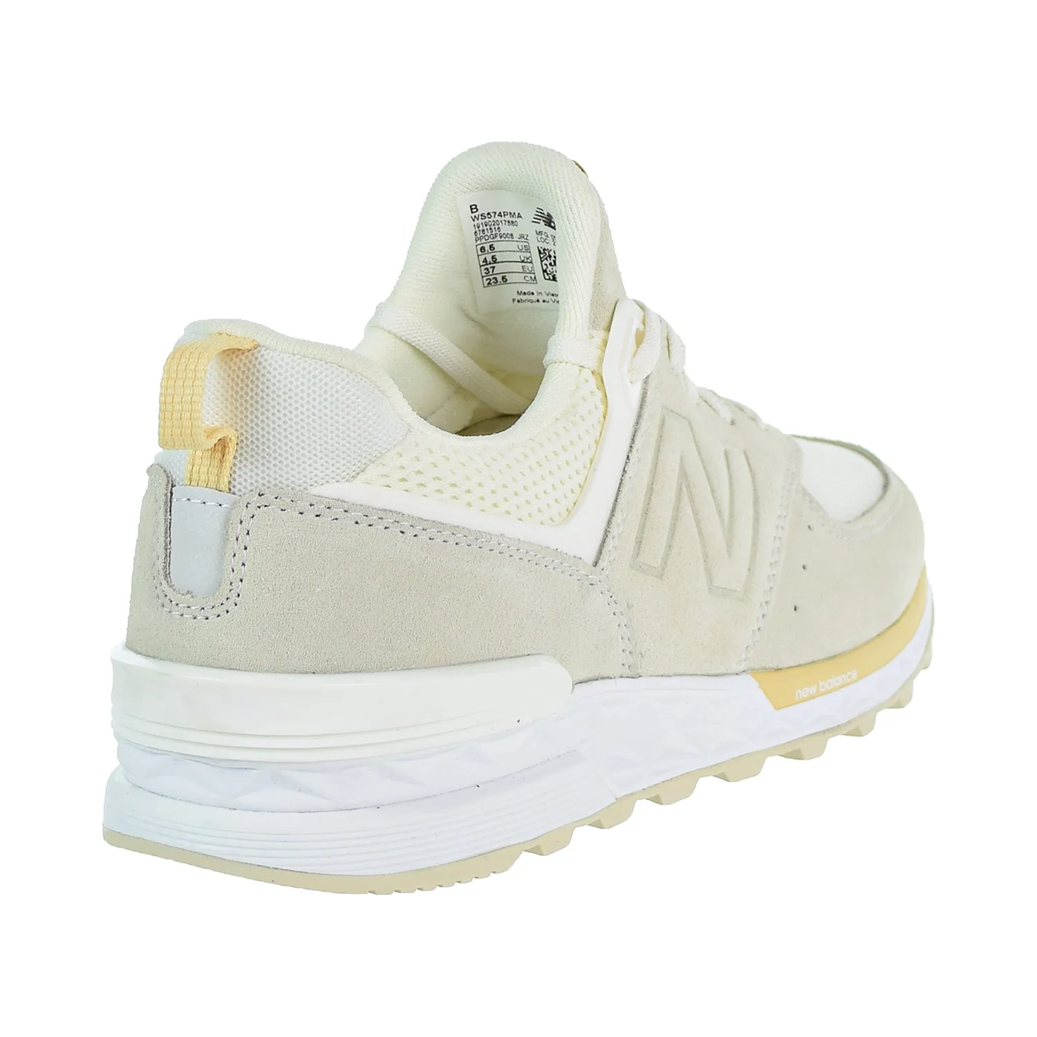 New Balance 574 Women's Shoes Beige/Brown/White