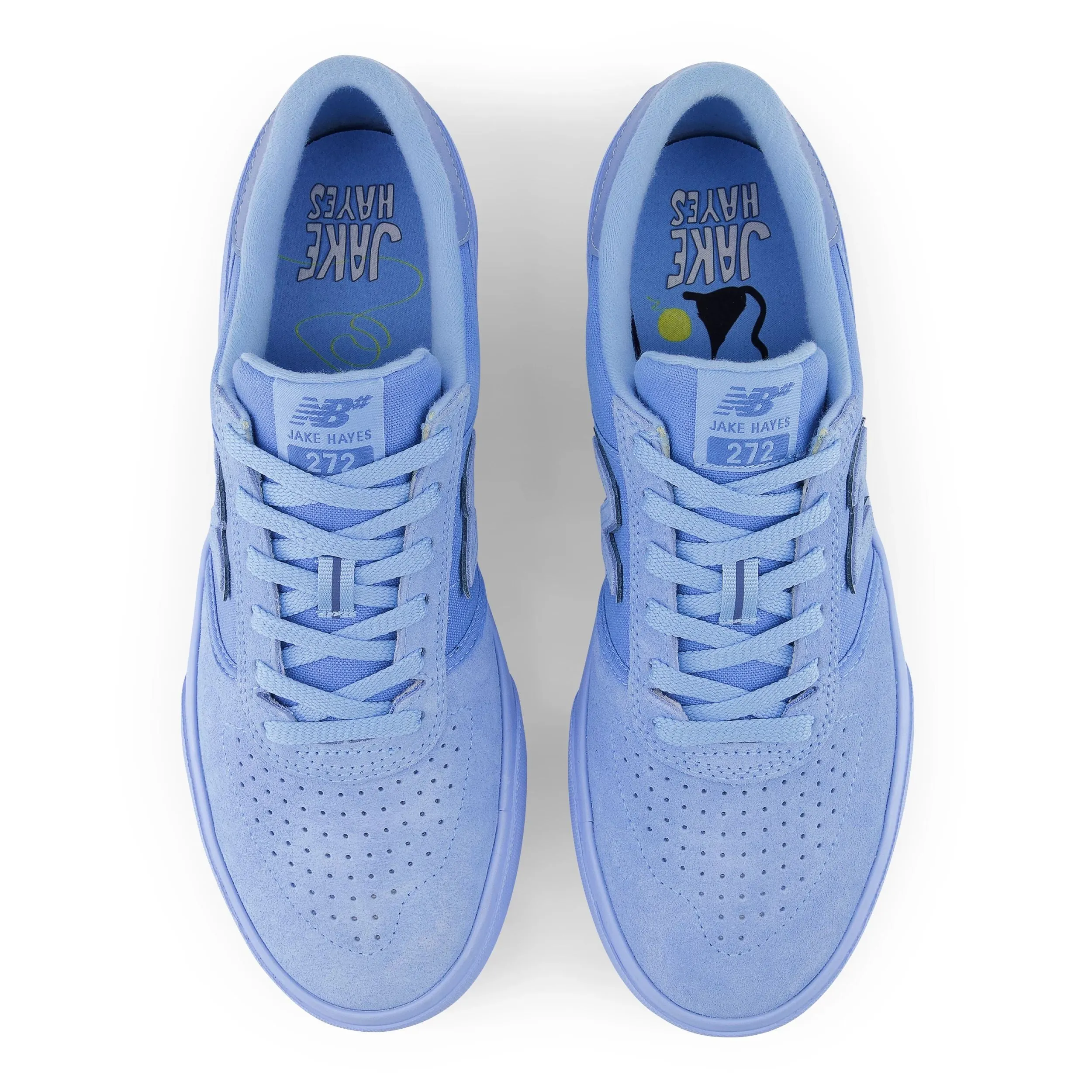 New Balance Numeric Jake Hayes 272 Skateboard Shoe - Baby Blue
