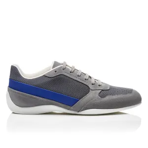 NEW Porsche Design Racer Velours Mesh Asphalt Sneakers US 7 MSRP $355