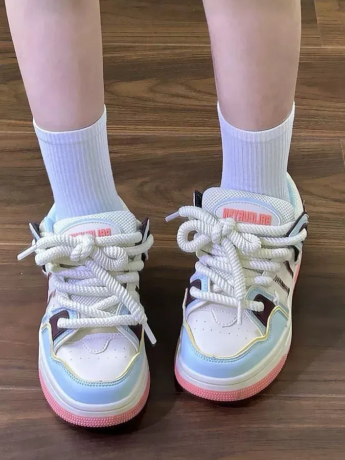 Niceprimes Versatile Casual Sports Shoes with Thick Soles