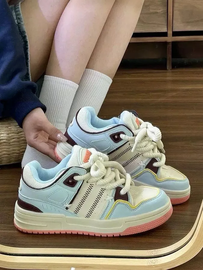 Niceprimes Versatile Casual Sports Shoes with Thick Soles