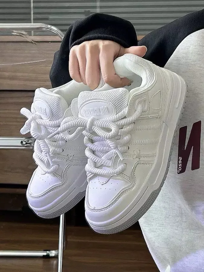 Niceprimes Versatile Casual Sports Shoes with Thick Soles