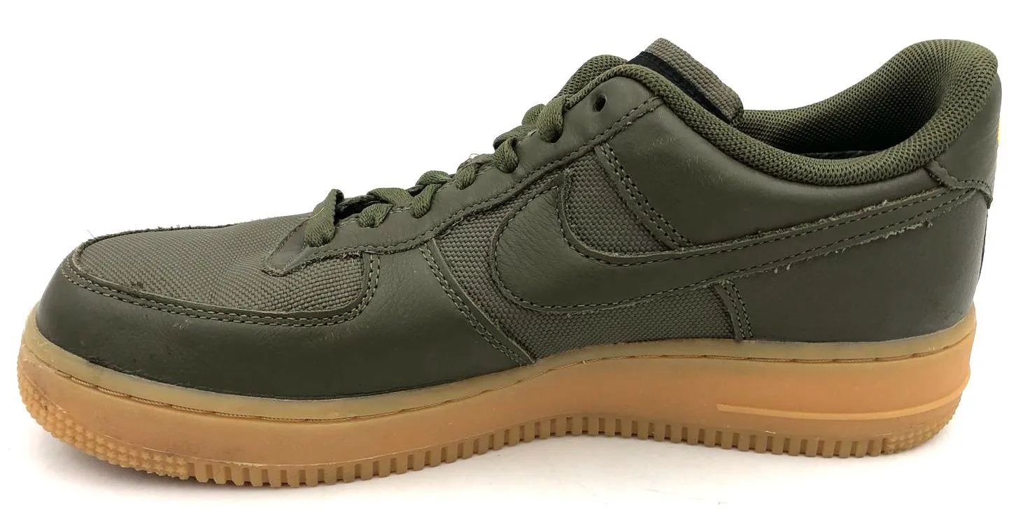 Nike Air Force 1 Gore-Tex Low 'Medium Olive' Men's Green Sneakers - Sz 7 ( COA)