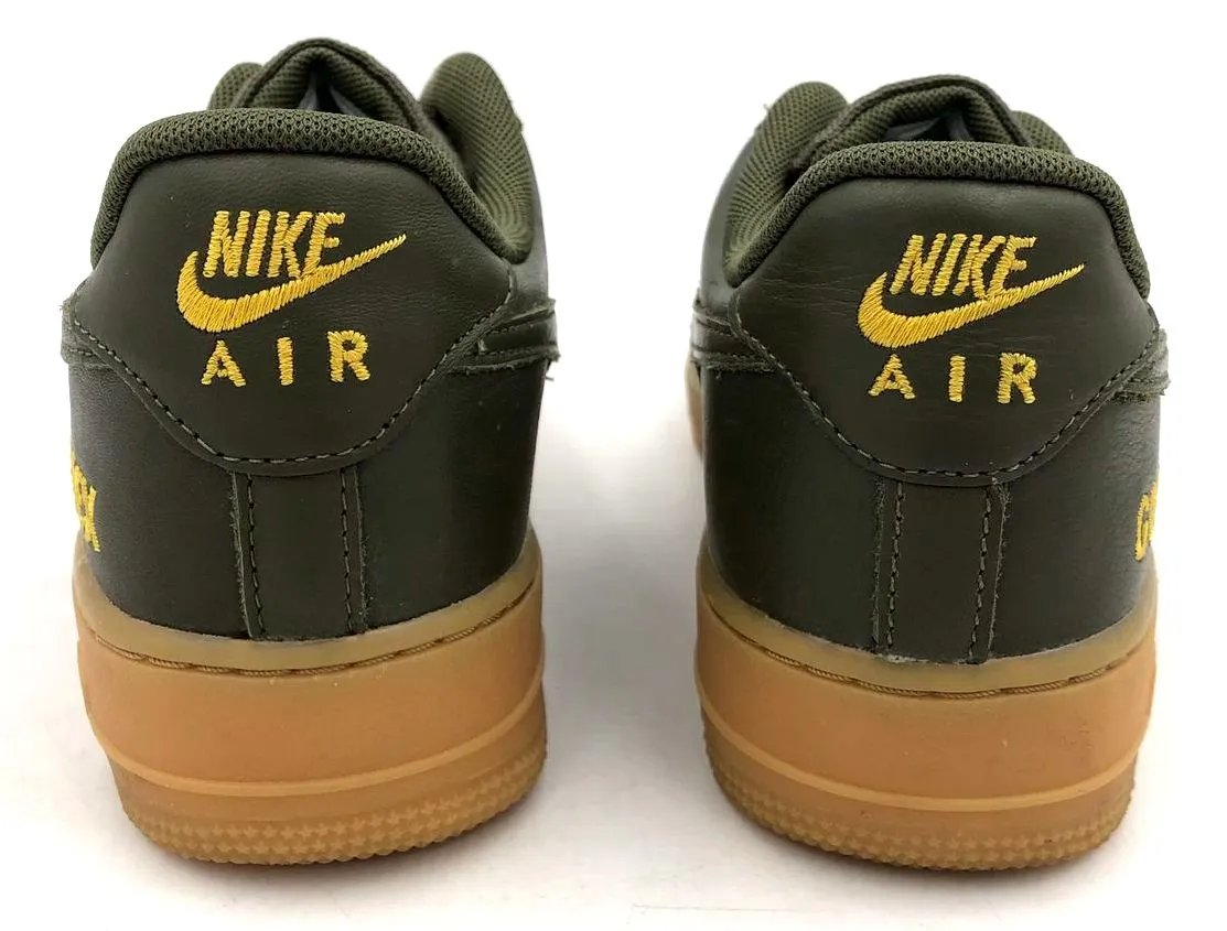 Nike Air Force 1 Gore-Tex Low 'Medium Olive' Men's Green Sneakers - Sz 7 ( COA)