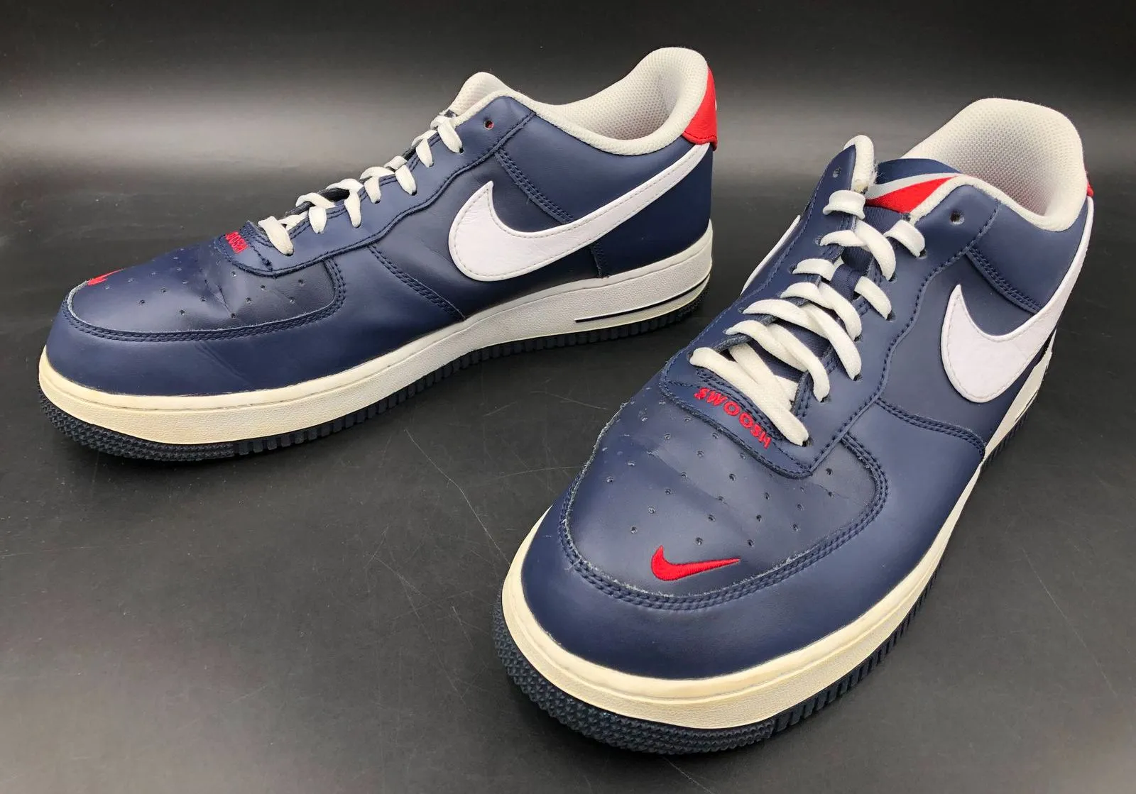 Nike Air Force 1 Low 'USA' Sneakers - Size 11.5 ( COA)