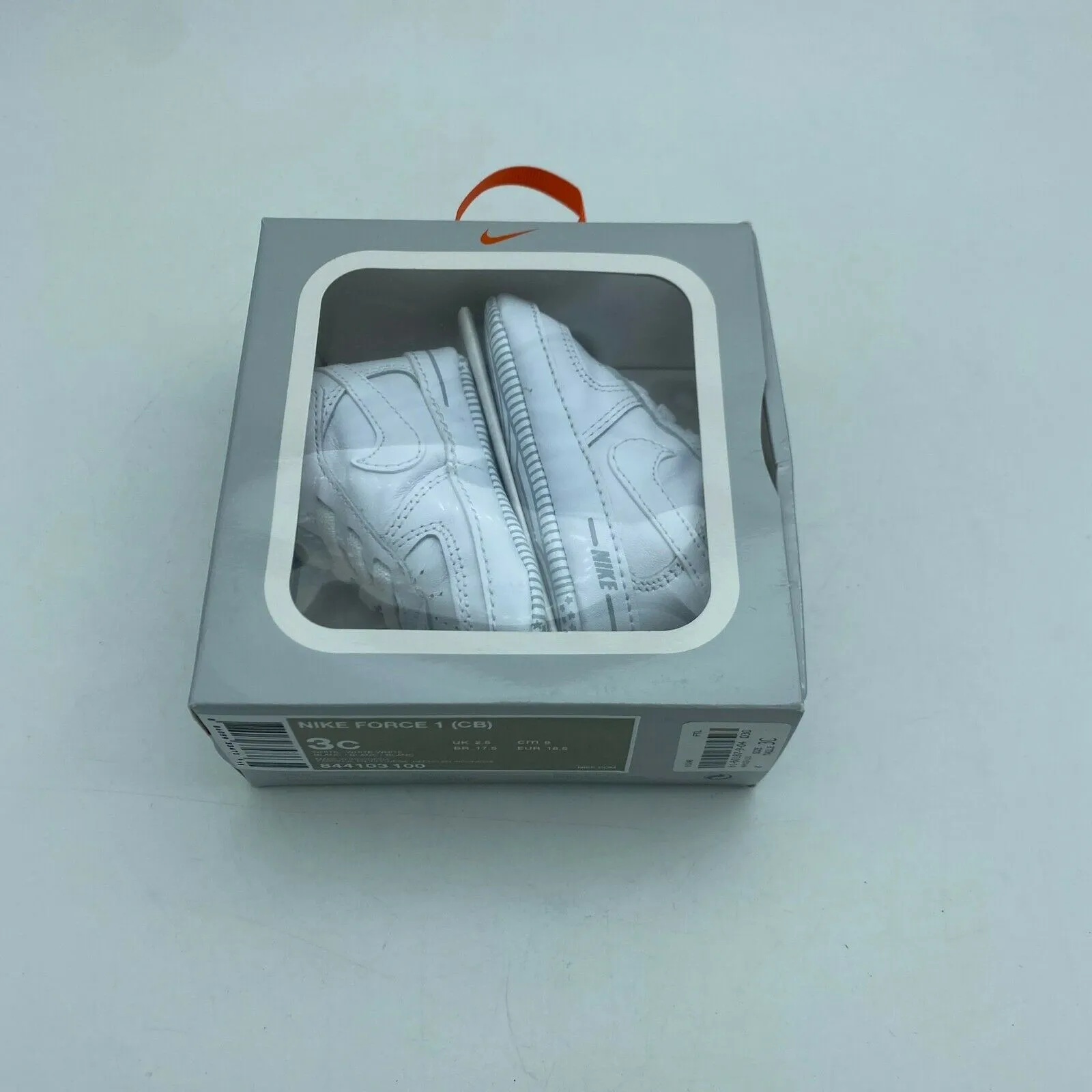 Nike Force 1 Crib (CB) All Triple White Classic OG Air Force 1 Size 3c