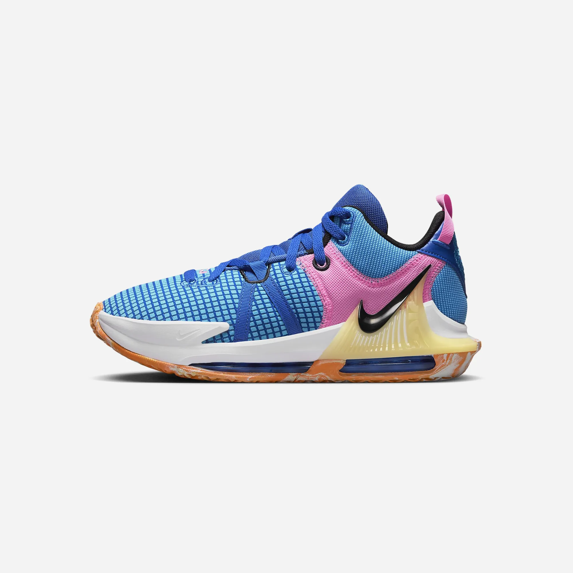 Nike LeBron Witness 7 Hyper Royal Blue Lightning White Black
