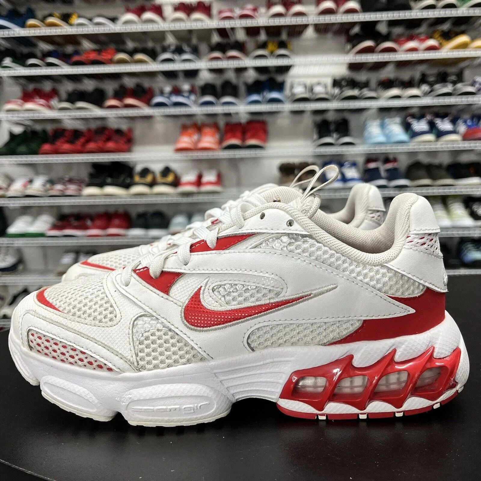 Nike Zoom Air Fire White University Red CW3876-101 Size 7