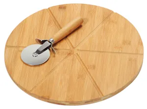Pizza Cutting Board & Pizza Cutter