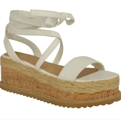 Platform Wedge Espadrille Gladiators Sandals