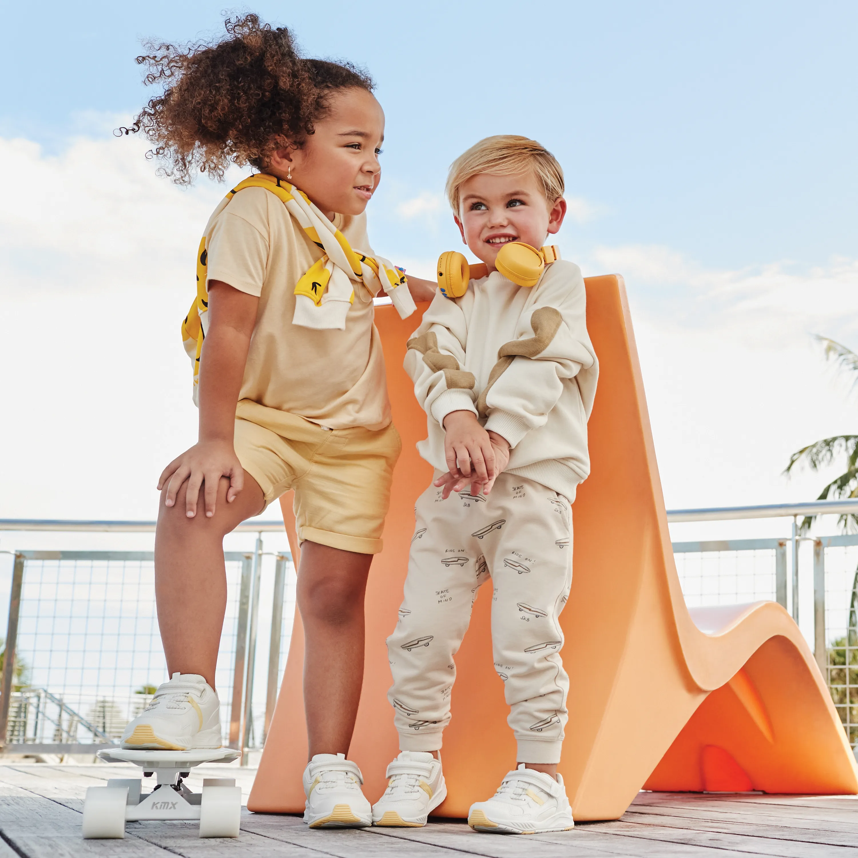 Player Sneaker - Little Kid Off White