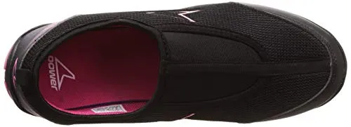 Power Women's Seattle Black Walking Shoes-5 (5396134)