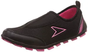 Power Women's Seattle Black Walking Shoes-5 (5396134)