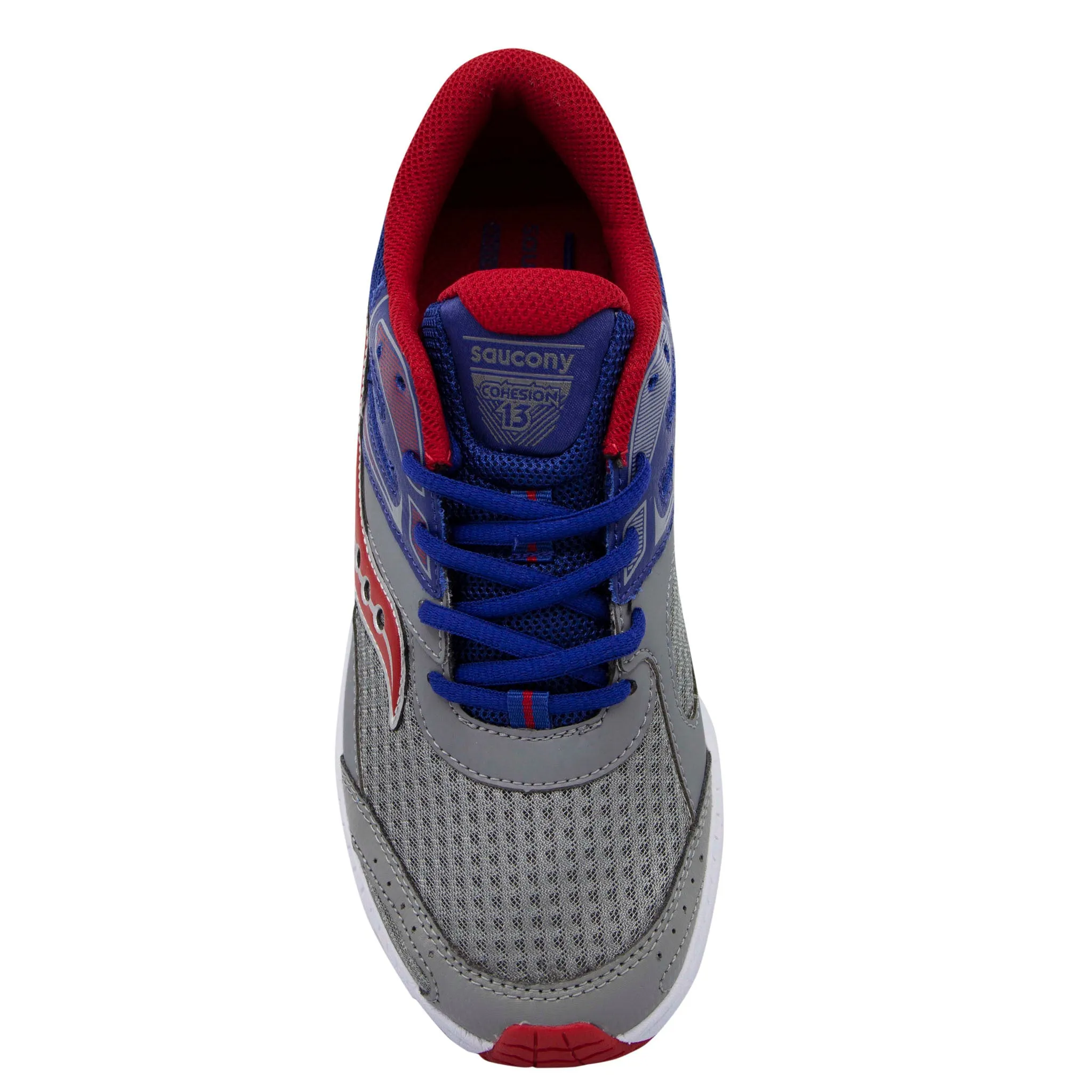 Saucony Cohesion 13 Kids Grey Running Shoes