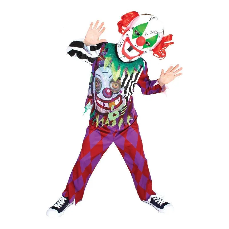 Scary Clown Lenticular Costume-Child