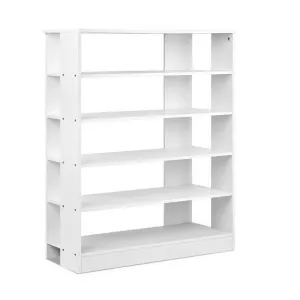 Shoe Rack Cabinet 6-Tier White
