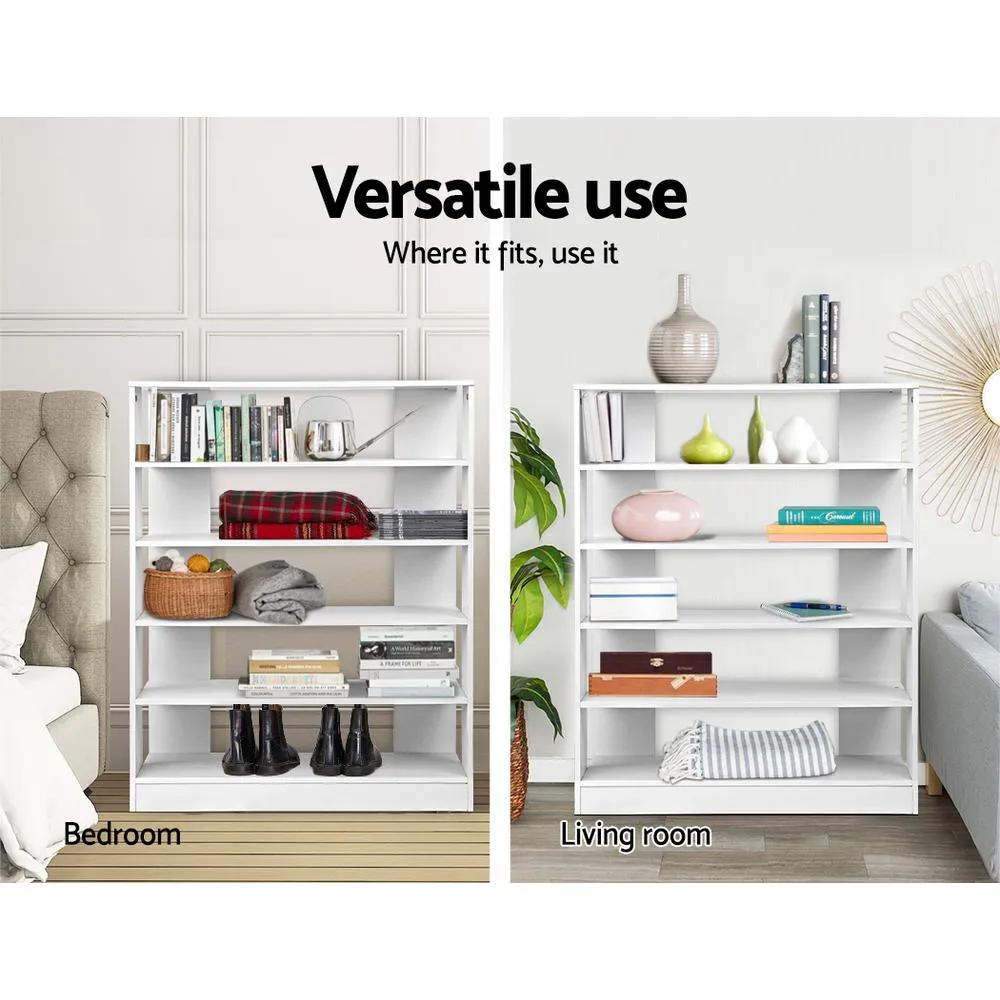 Shoe Rack Cabinet 6-Tier White