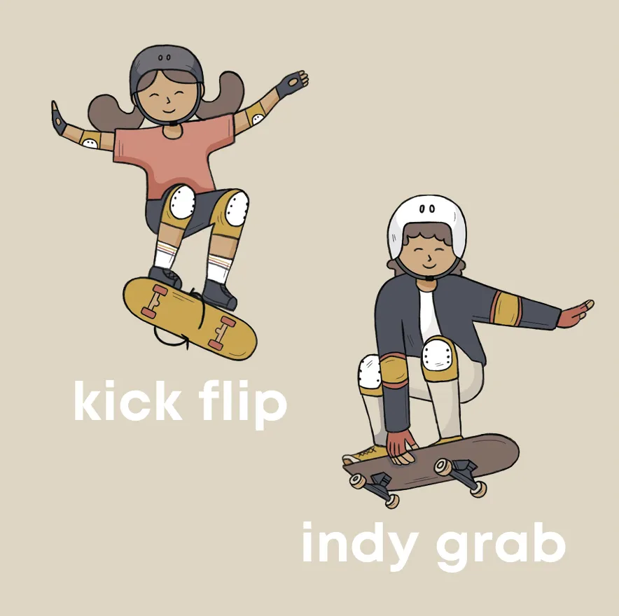 Skater Baby Book- Set of 5