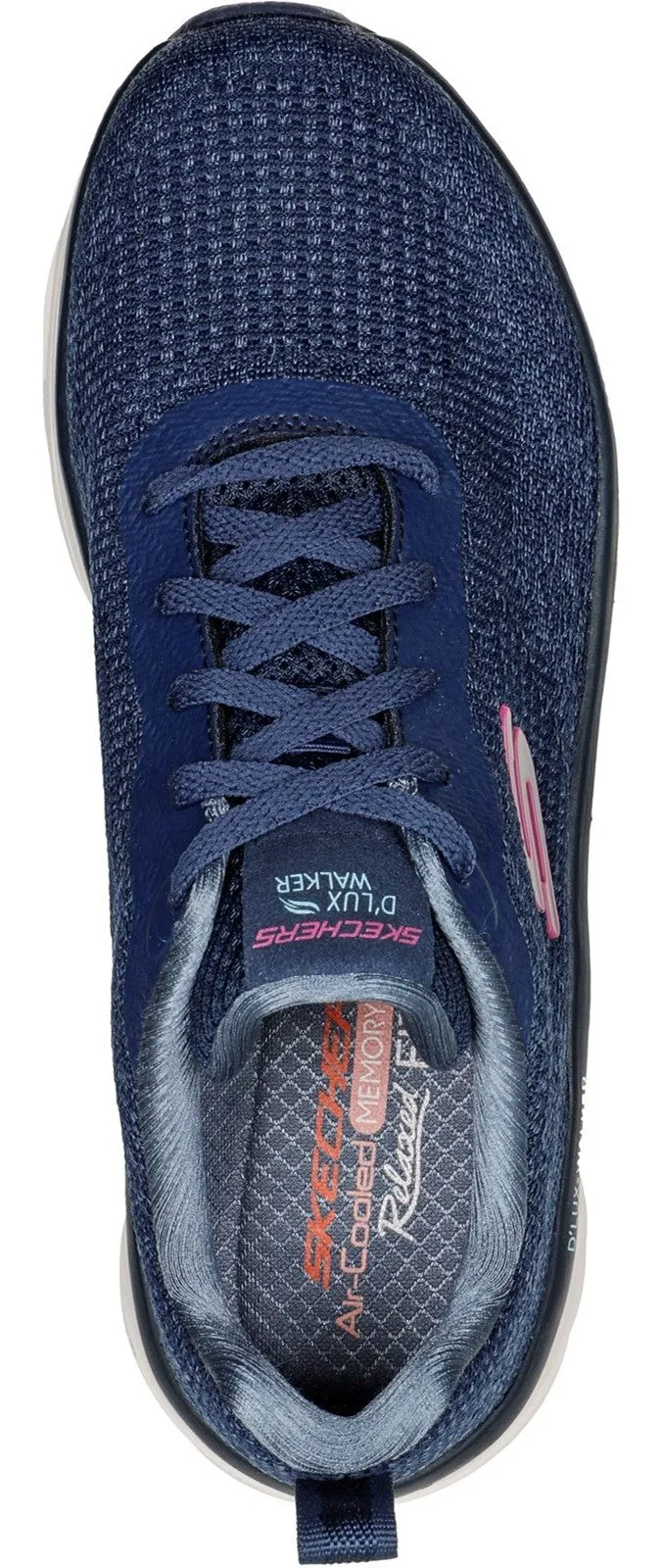 Skechers 149815 D'Lux Walker Daily Beauty Womens Lace Up Trainer