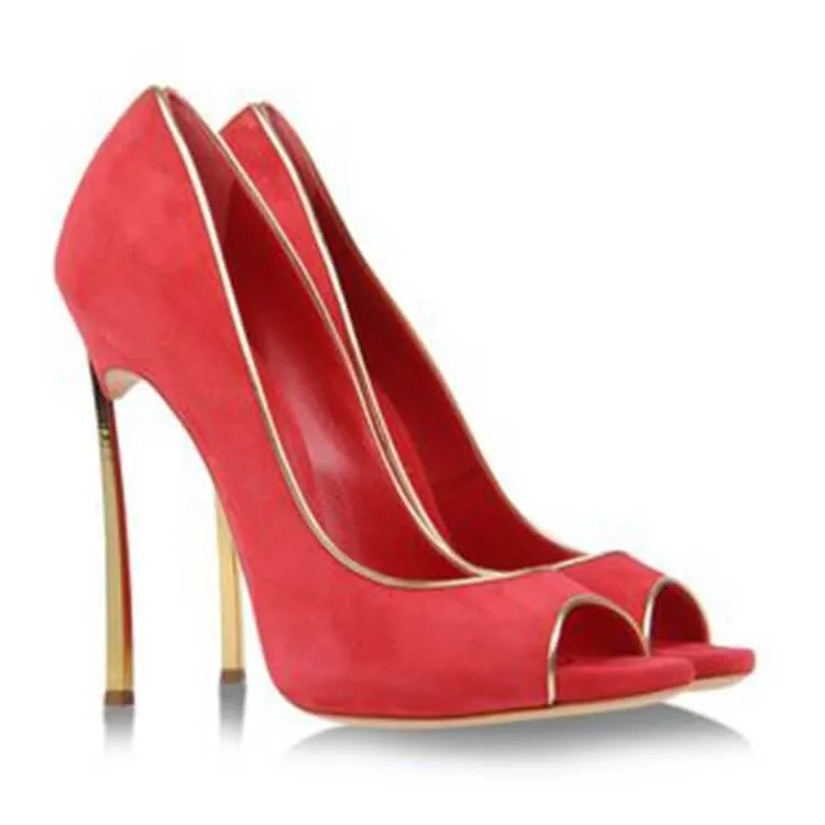 Slip-On Peep Open Toe Sandals