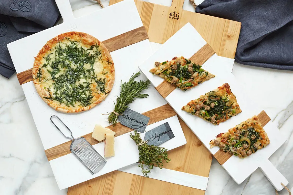 Small White Rectangle Charcuterie Board