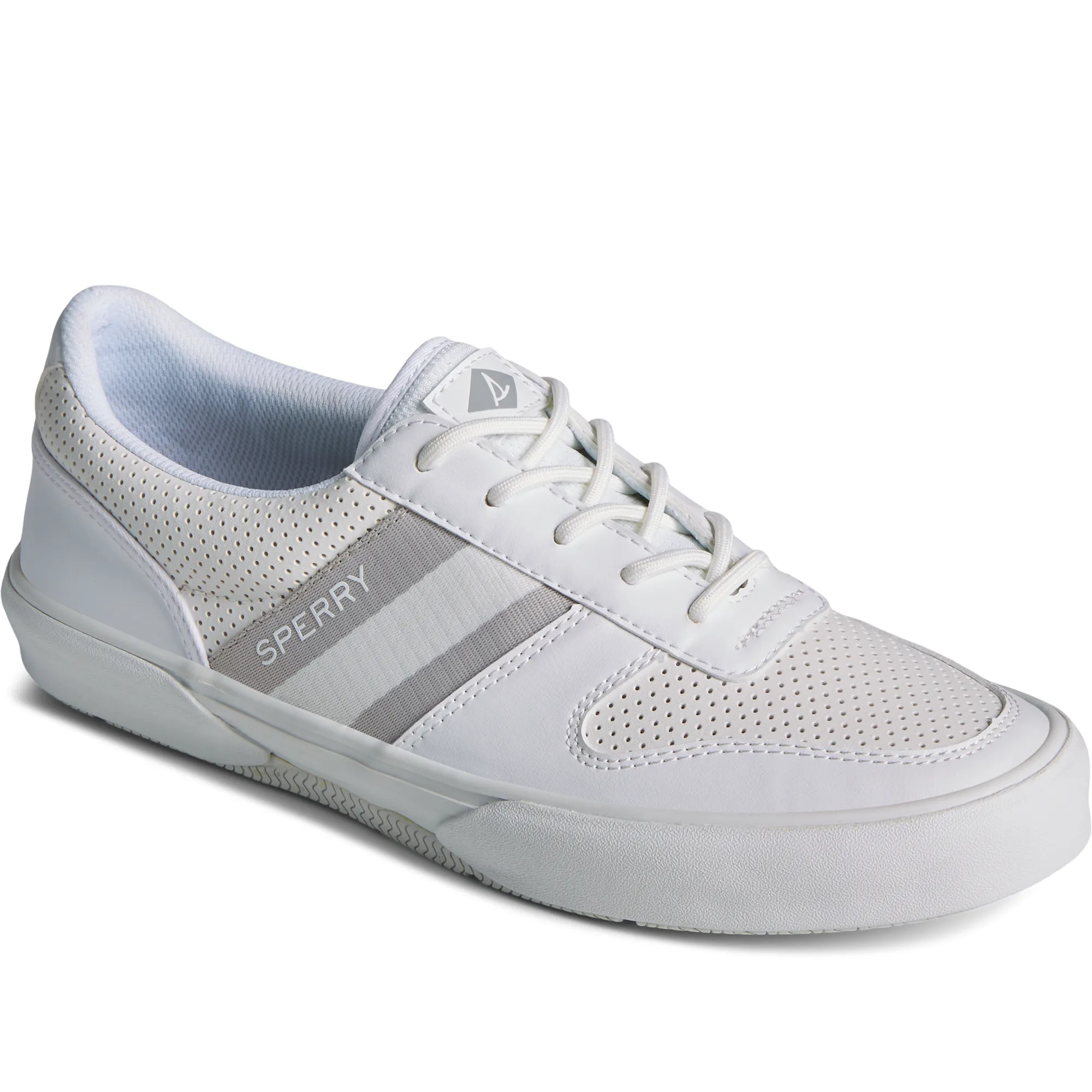 Sperry Men's Halyard Retro Sneakers - White (STS24067)