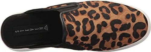STEVEN by Steve Madden Women's Cody-L Sneaker, Leopard, 10 Medium US