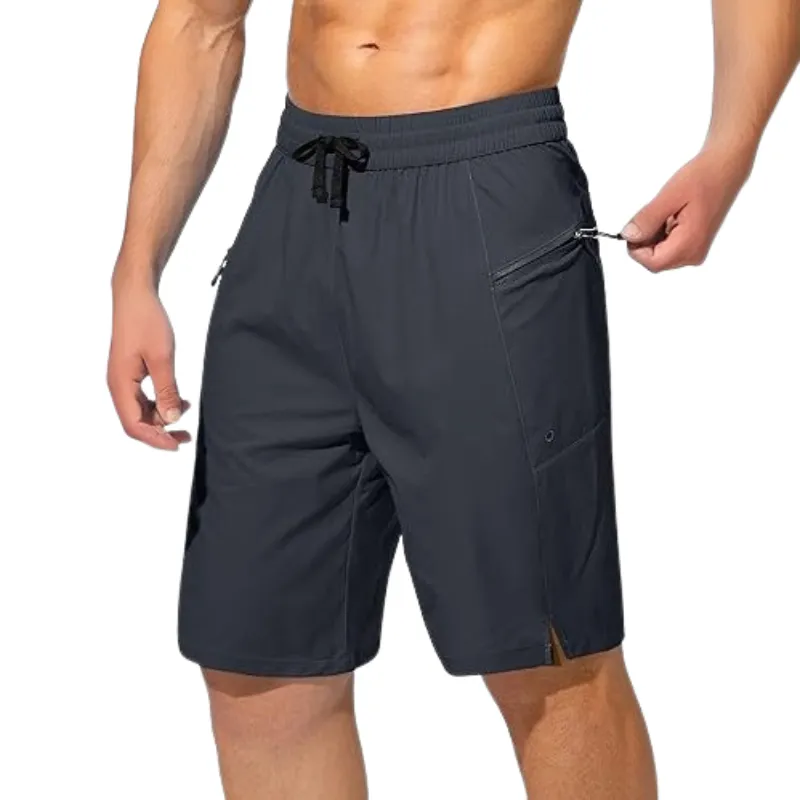 Swimming Shorts Zipper Pockets