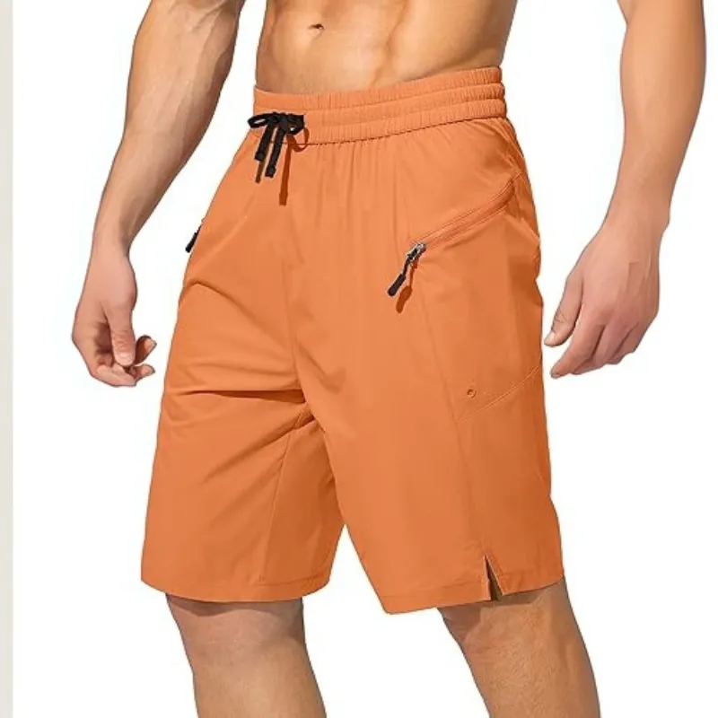 Swimming Shorts Zipper Pockets