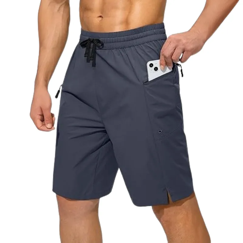 Swimming Shorts Zipper Pockets