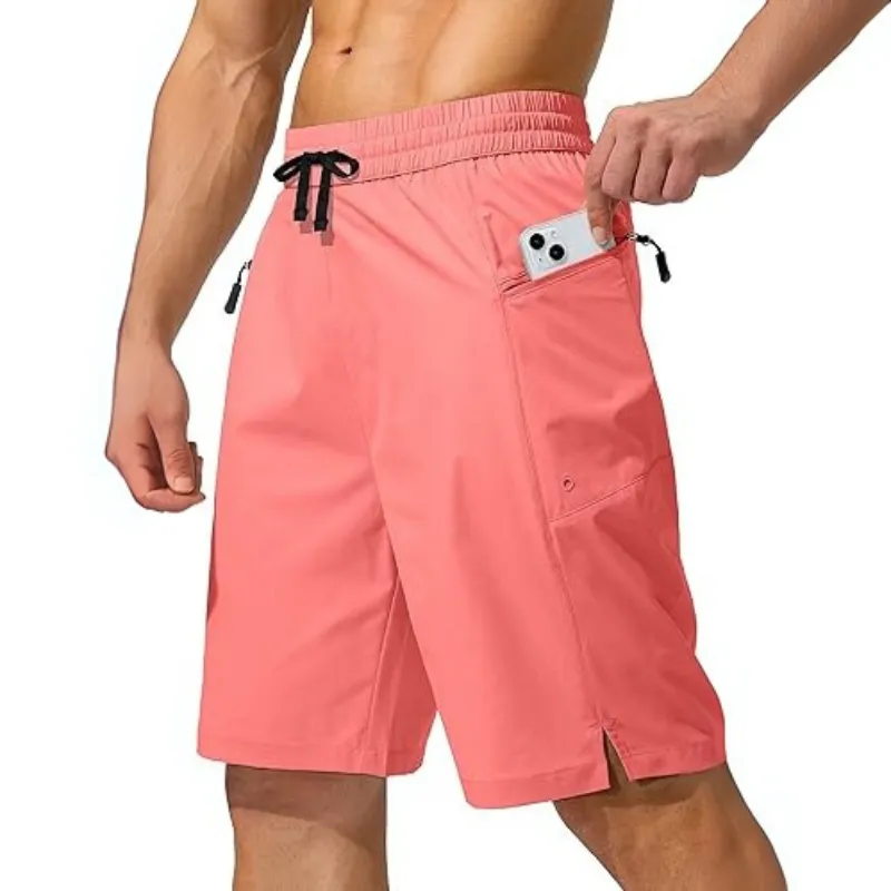 Swimming Shorts Zipper Pockets