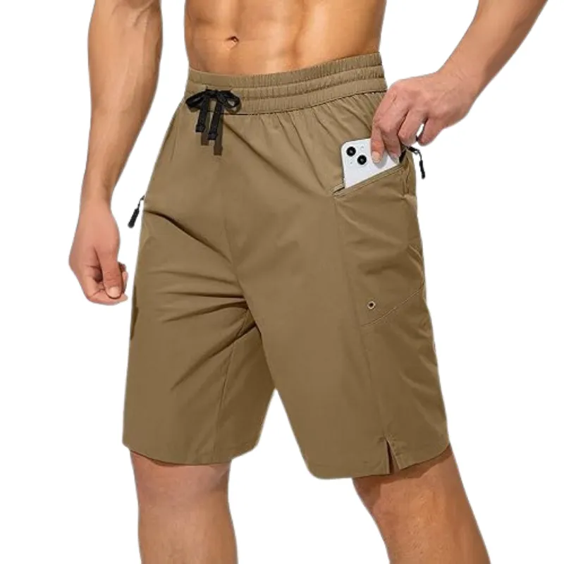 Swimming Shorts Zipper Pockets