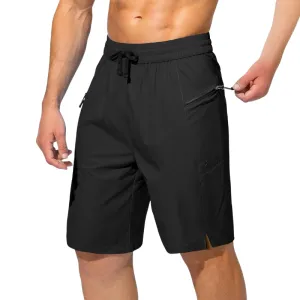 Swimming Shorts Zipper Pockets