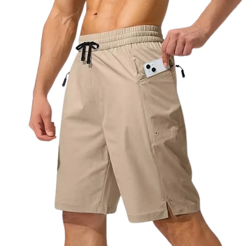 Swimming Shorts Zipper Pockets