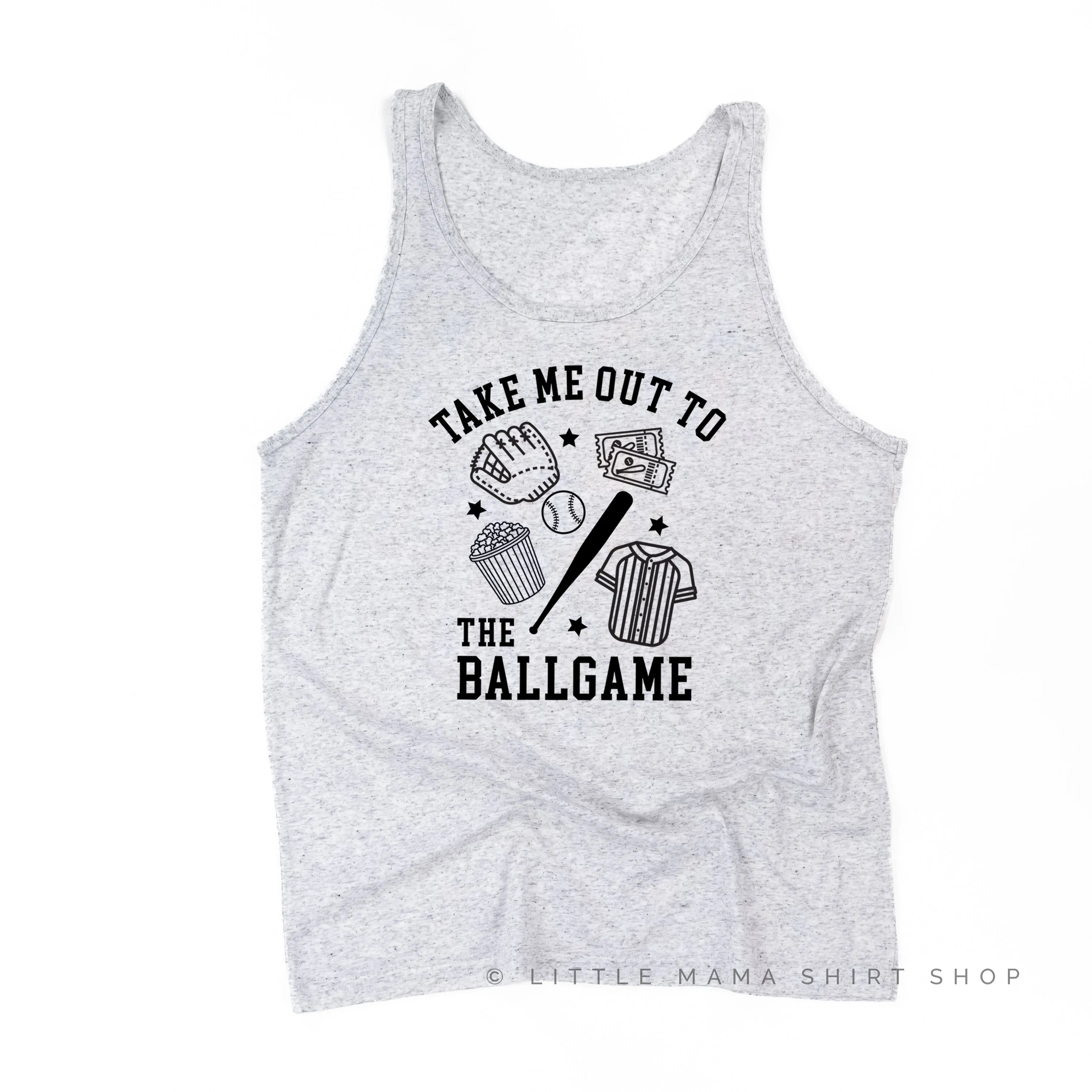 Take Me Out to the Ballgame - Unisex Jersey Tank