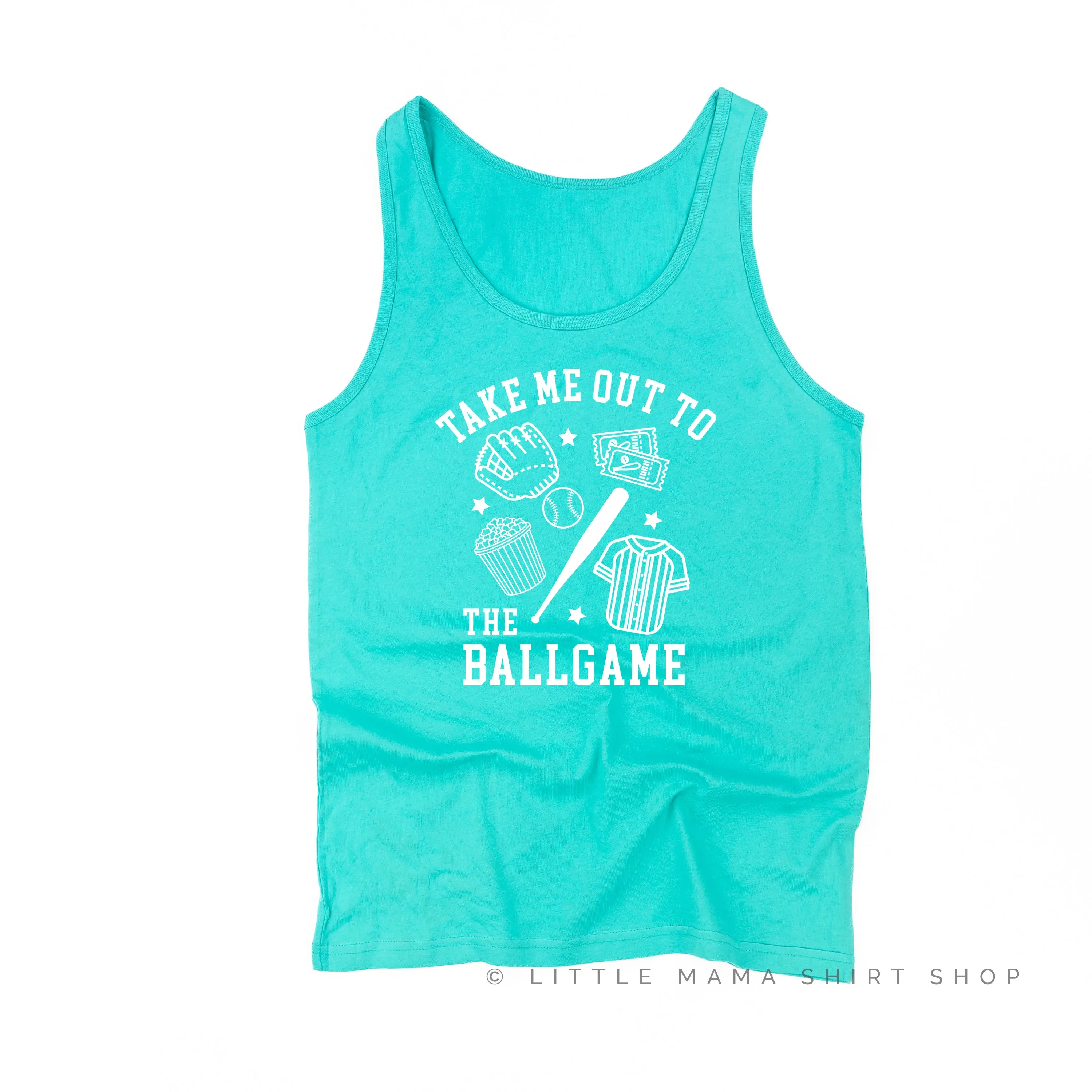 Take Me Out to the Ballgame - Unisex Jersey Tank