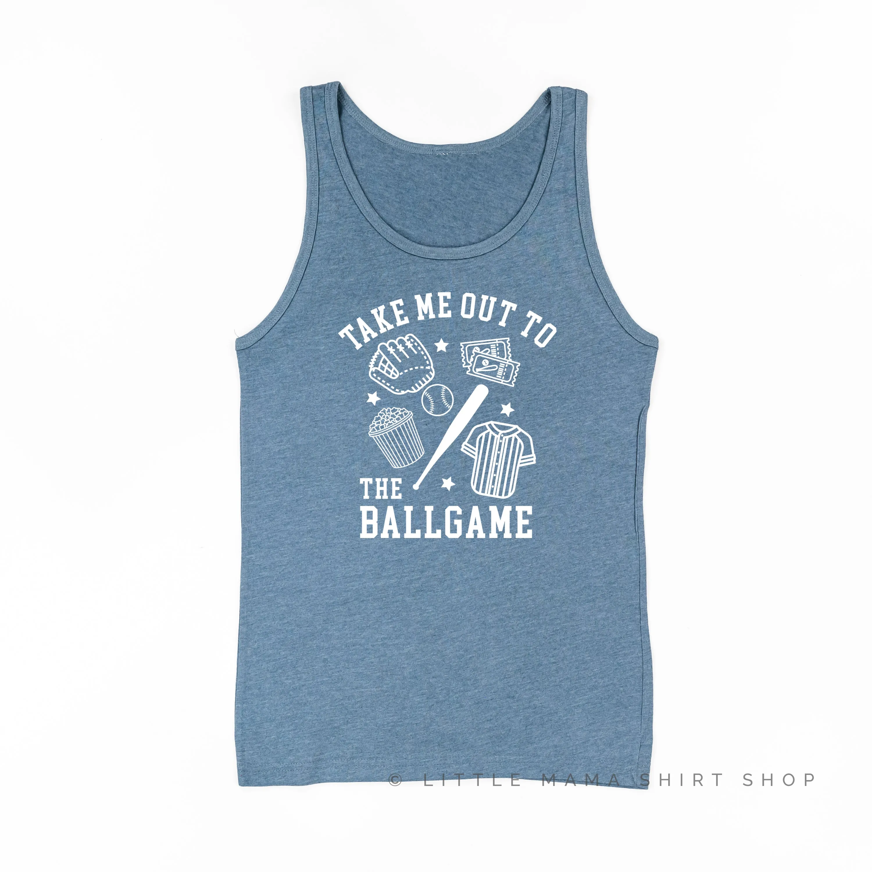 Take Me Out to the Ballgame - Unisex Jersey Tank
