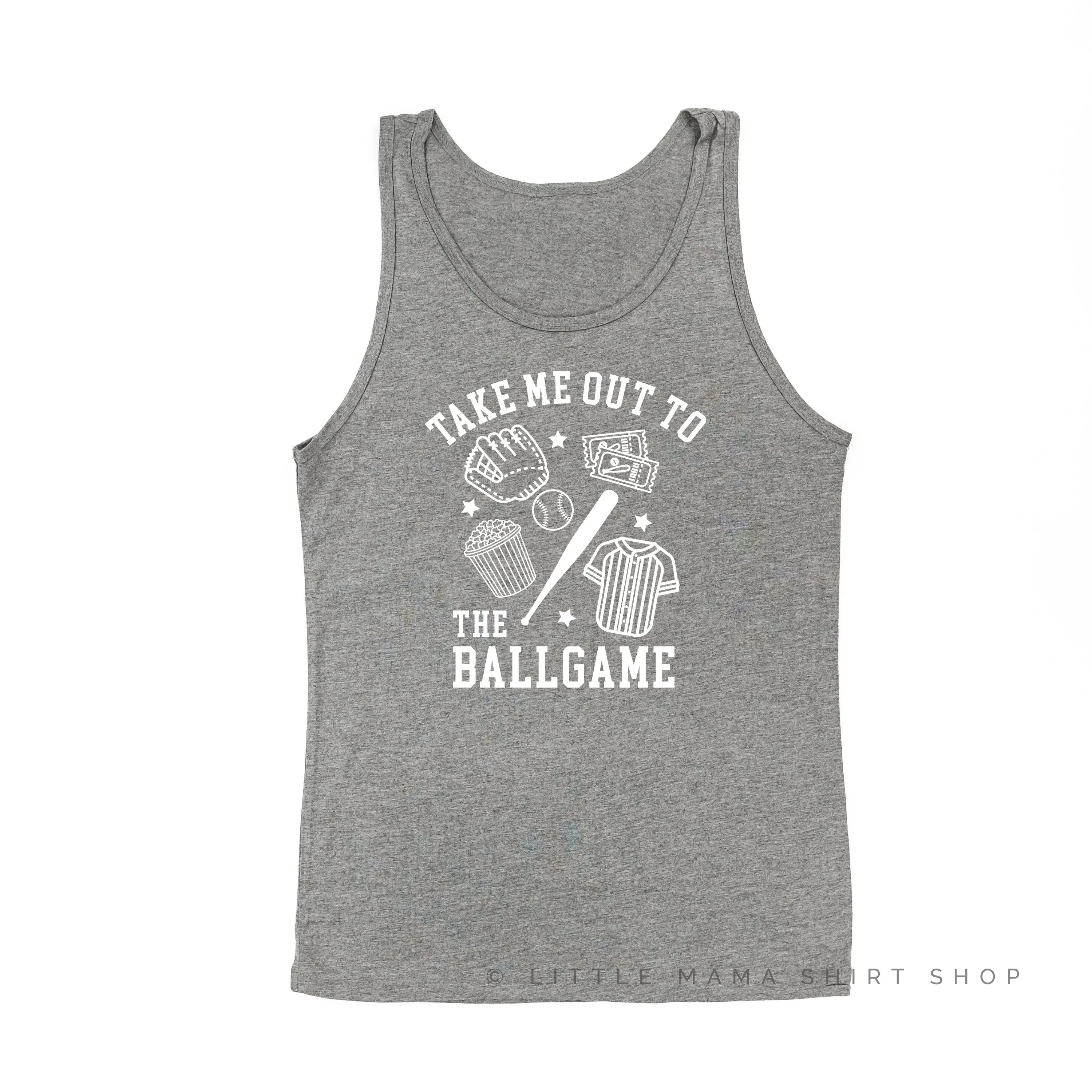 Take Me Out to the Ballgame - Unisex Jersey Tank