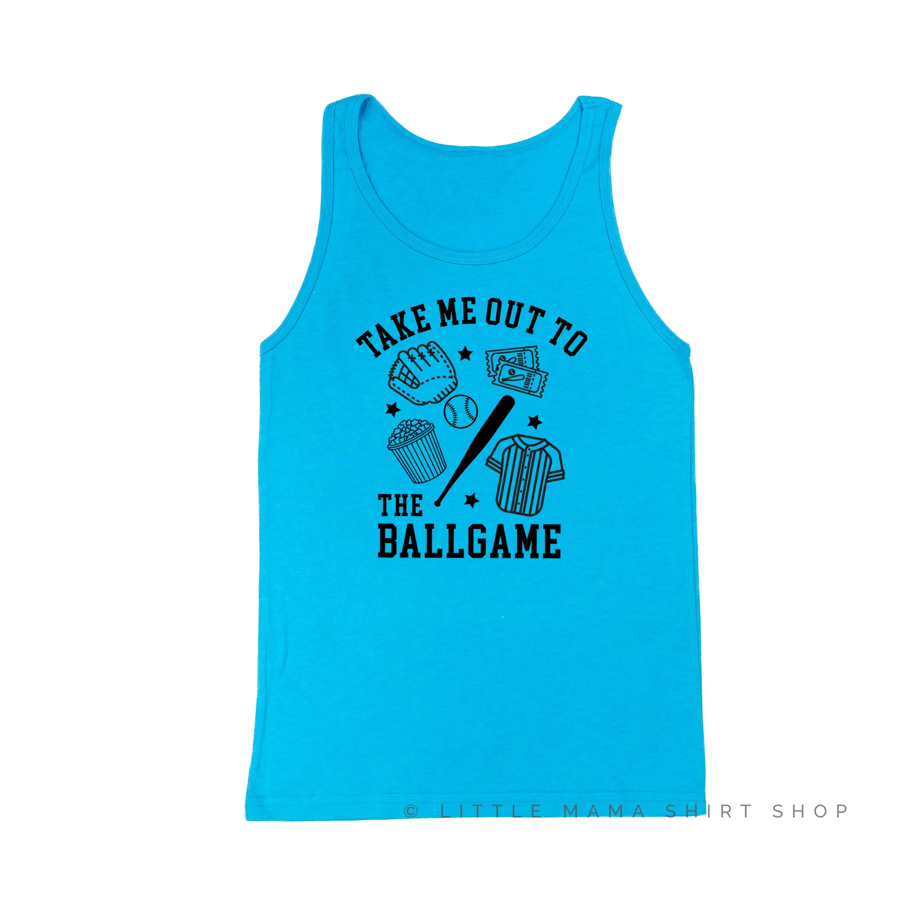 Take Me Out to the Ballgame - Unisex Jersey Tank