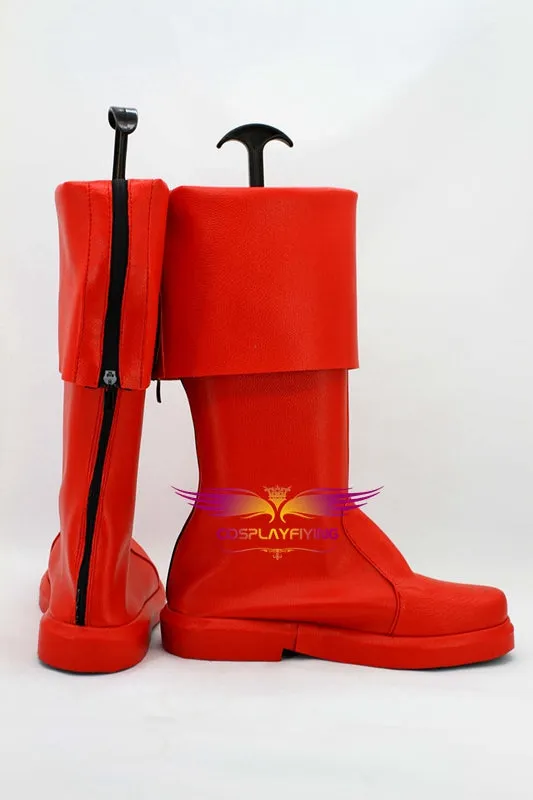 The Avengers Captain America Steve Rogers Cosplay Shoes Boots Custom Made for Adult Men and Women