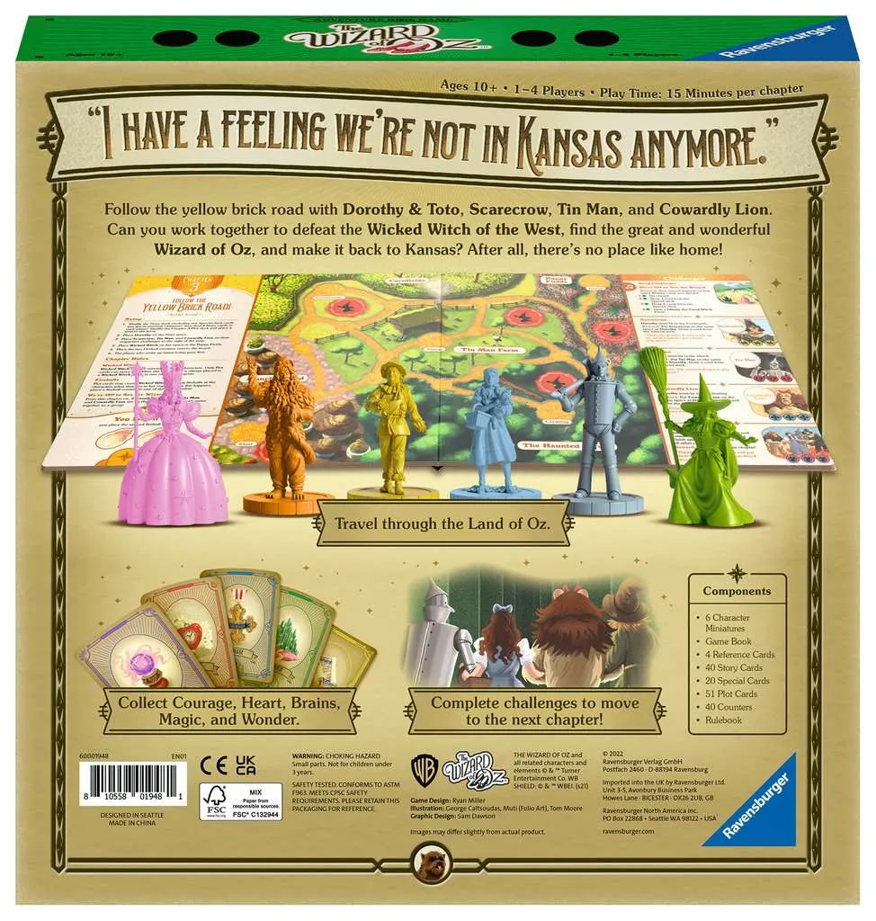 The Wizard of Oz: Adventure Book Game