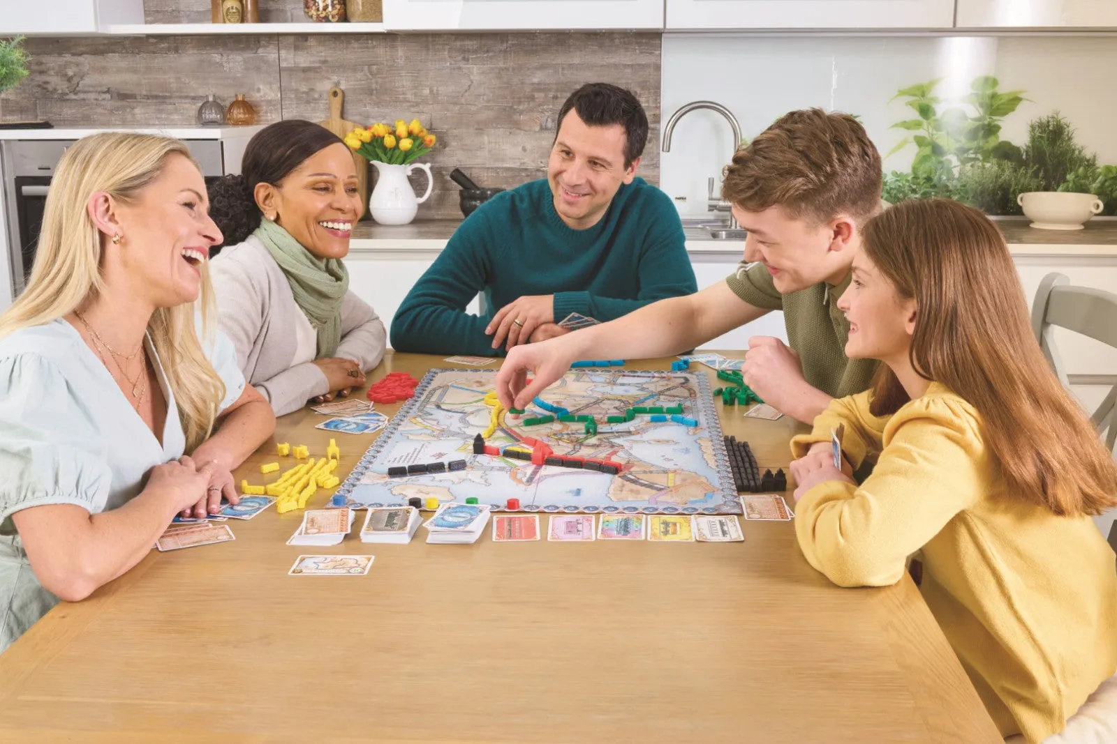 Ticket to Ride Europe Board Game