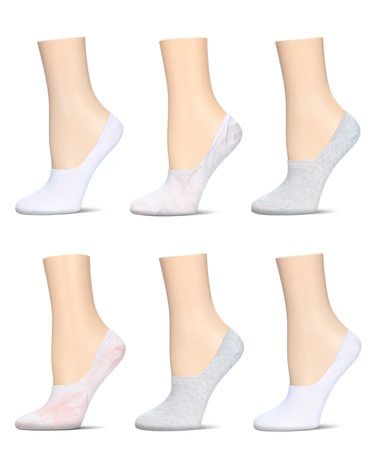 Tie Dye Highcut Liner Sock 6 Pair Pack
